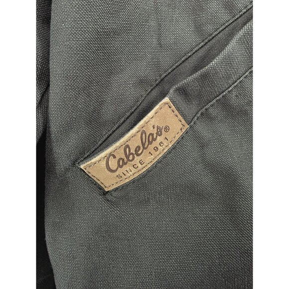 Cabela's Canvas Work Jacket Sherpa Lined XL Tall/Long 90's Vintage - Picture 6 of 10